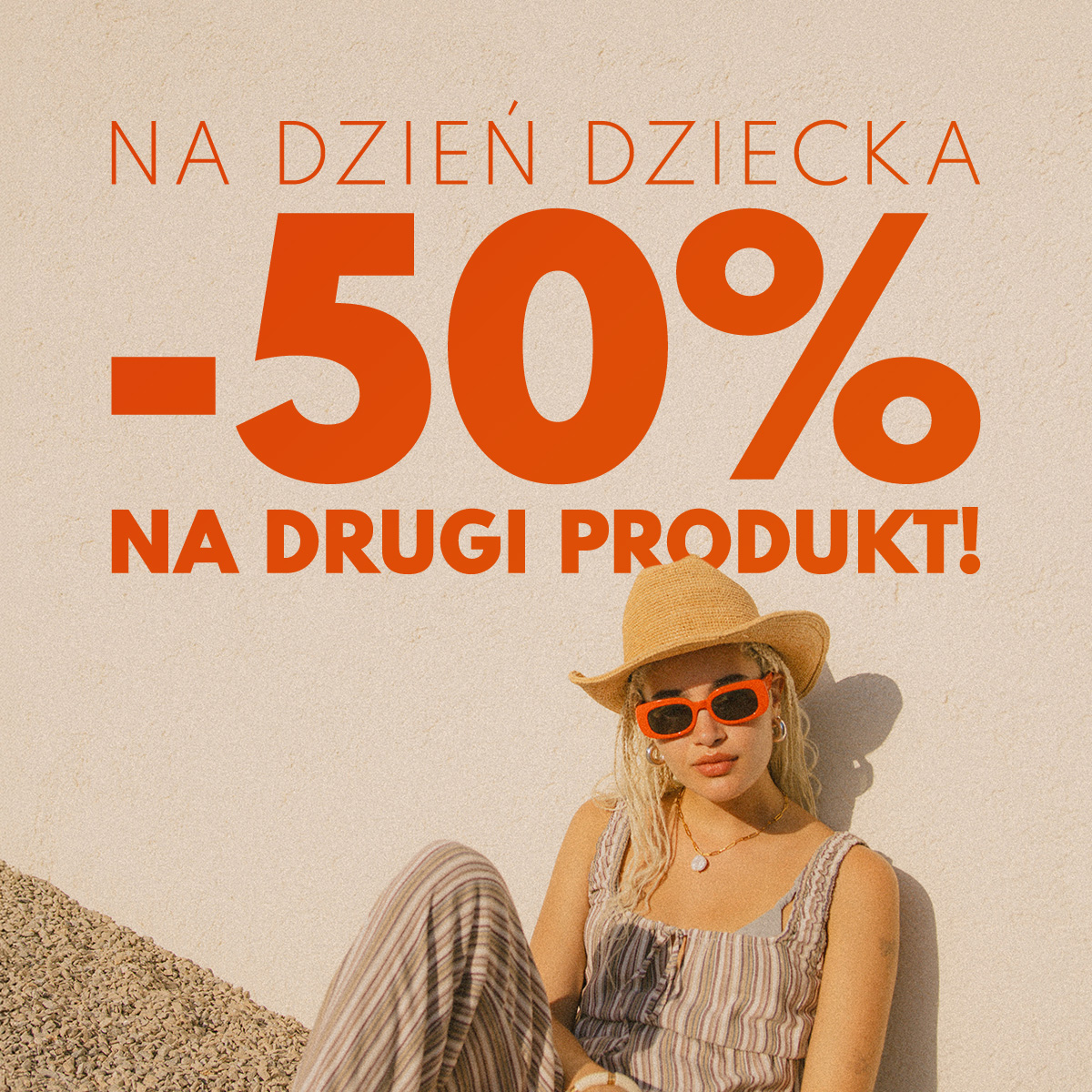 Drugi produkt za pół ceny! Od 29.05 do 1.06!