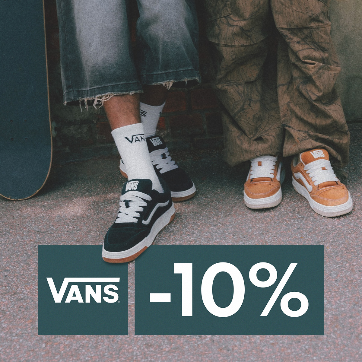 -10% na markę Vans! Tylko do niedzieli!